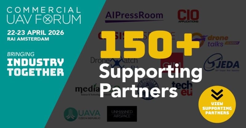 Poster for UAV Forum in Amsterdam, April 2026