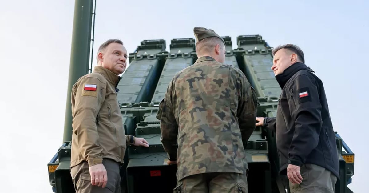 The elements of Poland’s Wisła air defense system with Patriot missiles. October 2022. Poland. Photo credits: Polish Ministry of National Defence