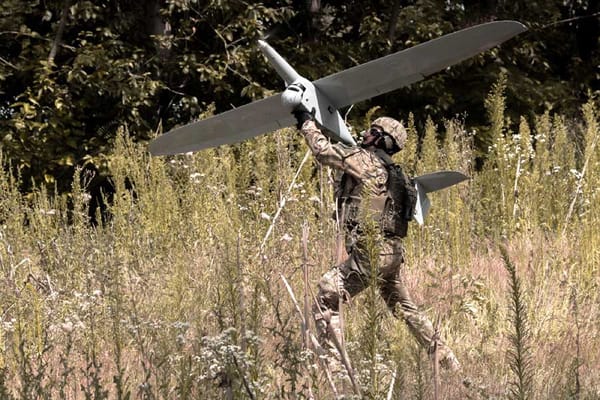 The FlyEye is a hand-launched mini-UAS designed for airborne image reconnaissance.