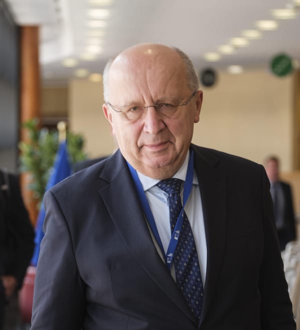 Andrius Kubilius, the European Commissioner for Defence and Space