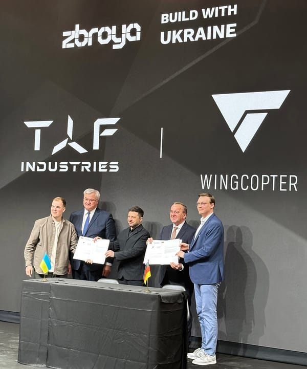 Wingcopter + TAF Industries partnership 